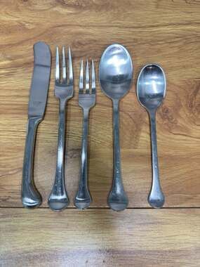 Dansk Stainless Flatware KOBENHAVN 5pc Place Setting